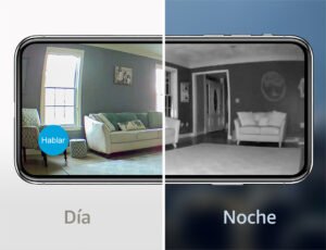 calidad de video en hd con vision nocturna infrarroja en la blink mini