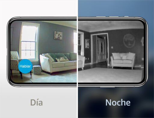 calidad de video en hd con vision nocturna infrarroja en la blink mini