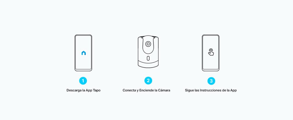 configuración fácil de la Tapo C225