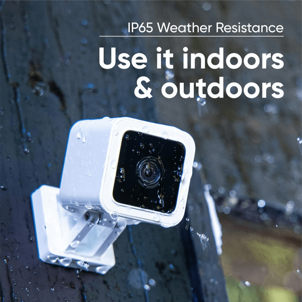 clasificación IP65 para que puedas instalarla con confianza afuera bajo la lluvia o dentro de la habitación de tus adultos mayores