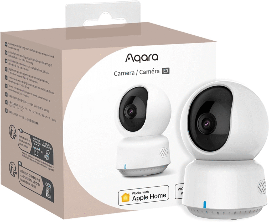 IMAGEN DE LA CAMARA DE SEGURIDAD AQARA 2K PARA EL CUIDADO DE ANCIANOS EN CASA