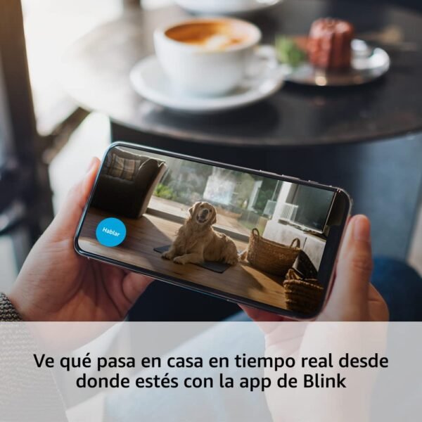 puedes ver en tiempo real lo que ocurre en casa desde el movil con la blink mini