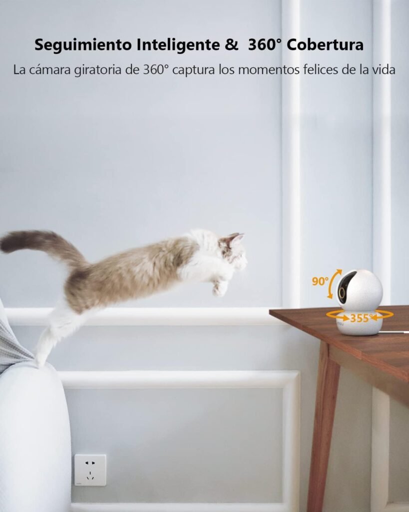 seguimiento inteligente la camara imou 4mp gira 360 grados