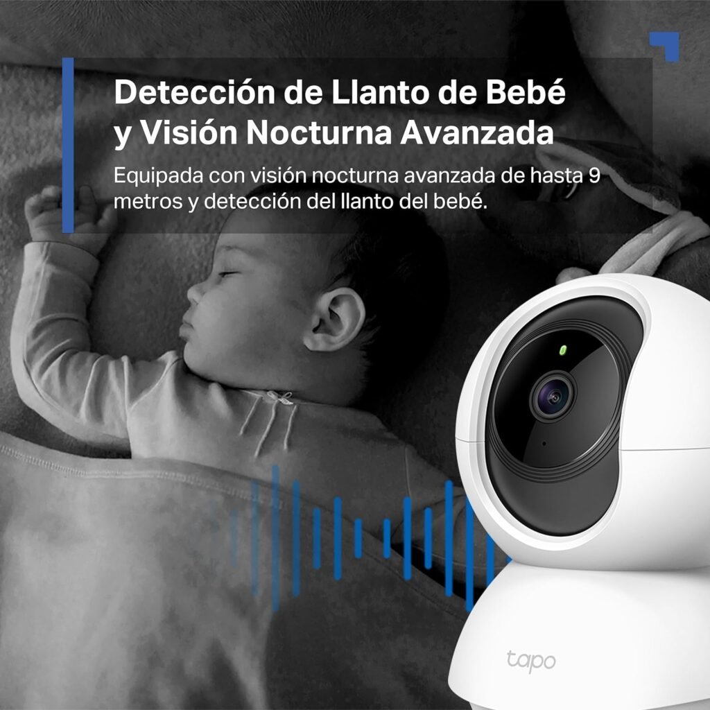 visión nocturna avanzada de la tapo c200