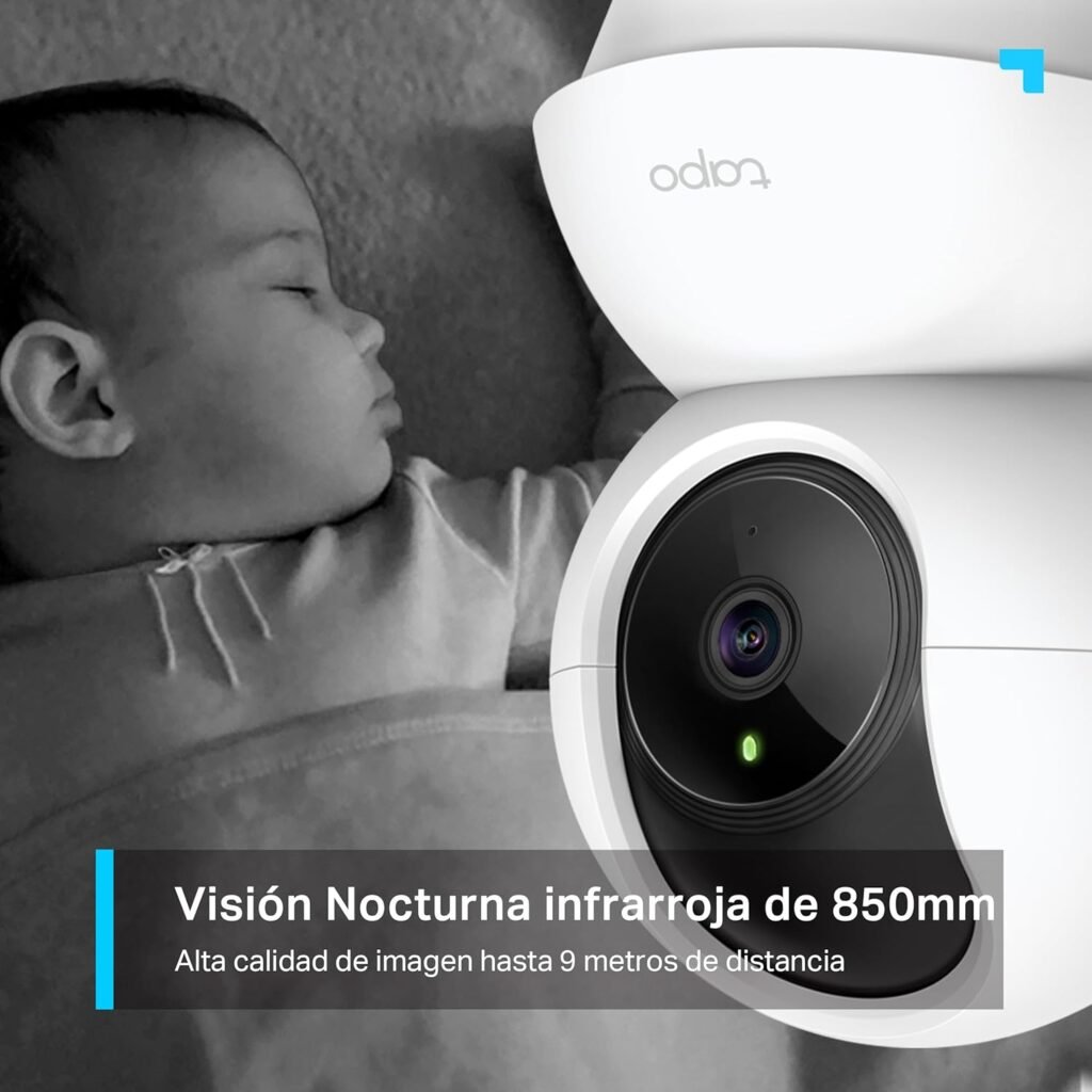 vision nocturna infrarroja de la tapo c210