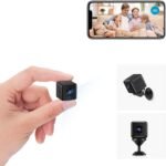 CAMARA ESPIA NEGRA AOBOCAM CAMARA ESPIA 4K HD MINI WIFI 2.4GHZ