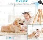 MAS DETALLES DE IMAGEN EN 4K ULTRA HD EN LA AOBOCAM CAMARA ESPIA 4K HD MINI WIFI 2,4GHZ