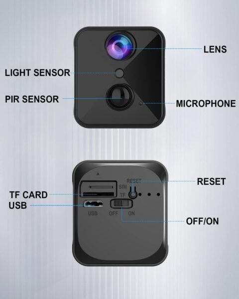 TARGETA Y SENSOR EN LA JAVISCAM CAMARA ESPIA 2K WIFI