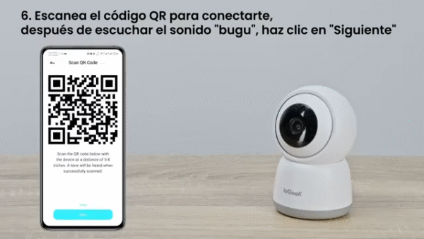 app sencilla e intuitiva en la iegeek sc1 pro 5mp