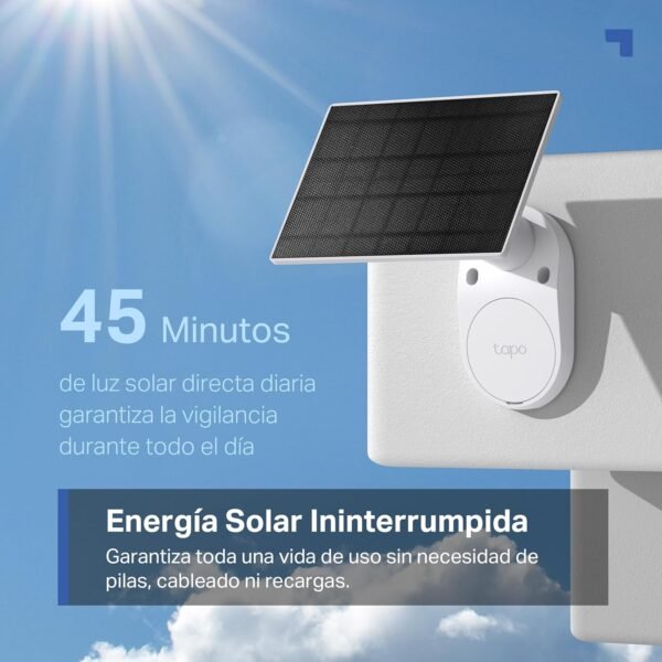 camaras de vigilancia exterior con placas solares tapo c410 kit