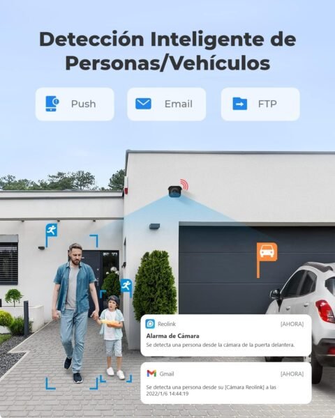 deteccion inteligente de la reolink 810A
