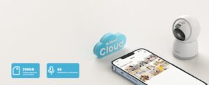 dos tipos de almacenamietno en la nube y en targeta micro sd en la iegeek sc1 pro 5mp