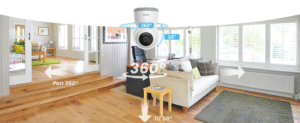 vision de 360 grados de la iegeek sc1 pro 5mp