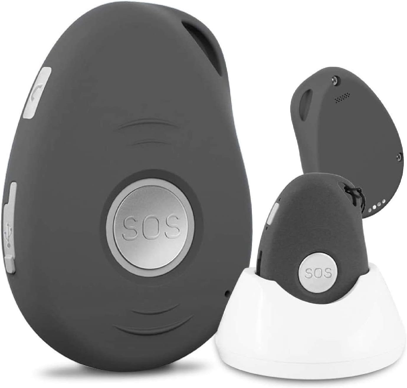 Localizador GPS ABUBU con SOS y detector de caídas
