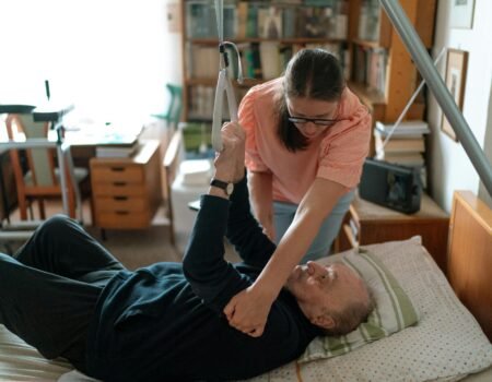 sensores de movimiento en cama