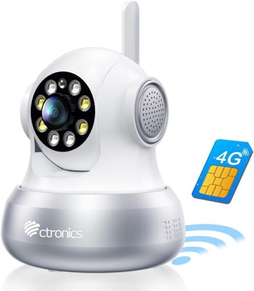 cámara de vigilancia interior con tarjeta sim