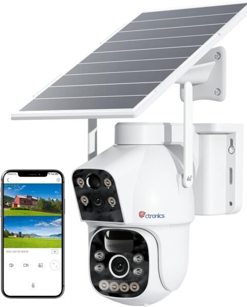 camaras de vigilancia para sitios sin internet y sin luz electrica