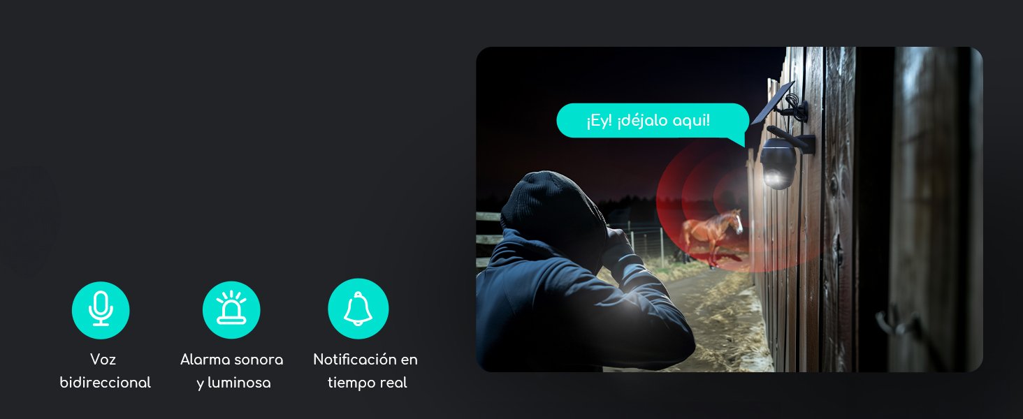 audio bidireccional llamada en tiempo real con notificacion y alarma en la cooau 4g lte